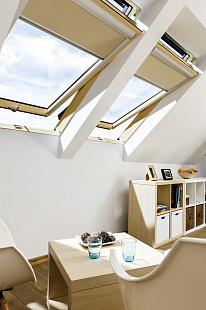 Объект из Мансардные окна c 2-камерным стеклопакетом Fakro FTP-V U4